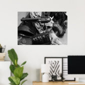 Cooles Poster für antike Schusswaffen (Heimbüro)