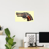 Cooles Poster für Schusswaffen (Heimbüro)