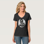 Cooles privates Auge oder Detektiv Silhouette New T-Shirt (Vorderseite Vollansicht)