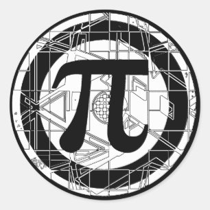 Cooles PU-Symbol Runder Aufkleber