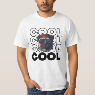 Cooles Pug Grafik T-Shirt für Hunde Liebhaber