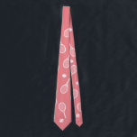 Cooles Racquets-Muster, weißes Retro-Racing, Pink  Krawatte<br><div class="desc">Das weiße und rosa Tennisspiel für ihn | Tennisplatz im Sommer. Geschenk für Tennisspieler, weißes Racquet-Tennis-Spiel auf einem Hintergrund. Personalisiertes Geschenk für einen Tennisspieler. Trendy Tennisspieler Wohngestaltung. Moderne Tennisspielgeschenke. Cooles Retro-Geschenk für Ihren Tennistrainer oder das Tennisteam der Schule! Junge, Männer, Mann, Tennisspieler Krawatte. Tennisspieler Männer klassisches Schlägermuster. Tennisgeschenke für ihn....</div>
