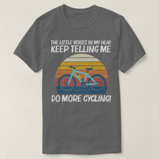 Cooles Raddesign für Damen und Herren - Fahrrad C T-Shirt (Design vorne)