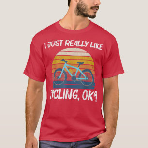 Cooles Raddesign für Damen und Herren - Fahrrad C T-Shirt