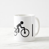 Cooles Radfahren Kaffeetasse (VorderseiteRechts)