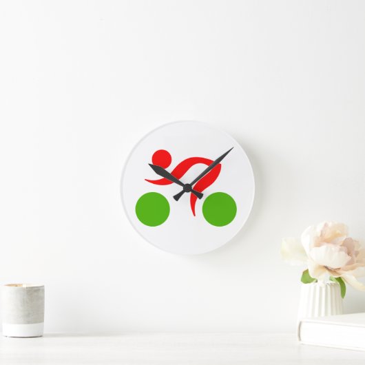 Cooles Radlogo rund um die Uhr (Zuhause)