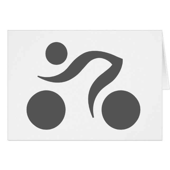 Cooles Radzeichen (Vorderseite (Horizontal))