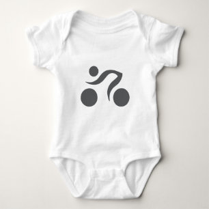 Cooles Radzeichen Baby Strampler