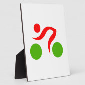 Cooles Radzeichen Fotoplatte (Seite)