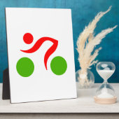 Cooles Radzeichen Fotoplatte (Seite)