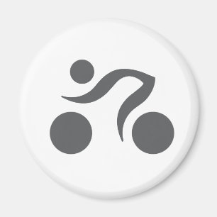 Cooles Radzeichen Magnet