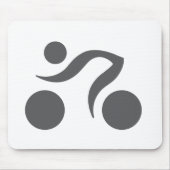 Cooles Radzeichen Mousepad (Vorne)