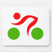 Cooles Radzeichen Mousepad (Vorne)