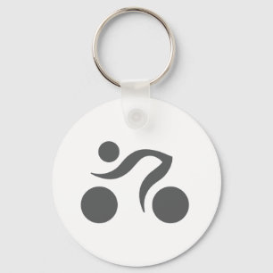 Cooles Radzeichen Schlüsselanhänger