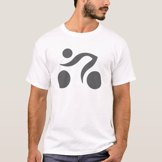 Cooles Radzeichen T-Shirt (Vorderseite)