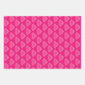 Cooles Rautenmuster - Sonderfarbe Weihnachten Geschenkpapier Set (Vorderseite 2)