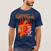 Cooles Redhead Ginga Ninja-Geschenk T-Shirt (Vorderseite)