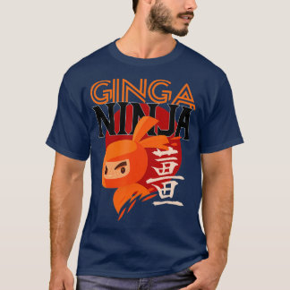 Cooles Redhead Ginga Ninja-Geschenk T-Shirt