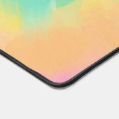 Cooles Regenbogen-Gefärbte Krawatte Muster Persona Schreibtischunterlage (Ecke)