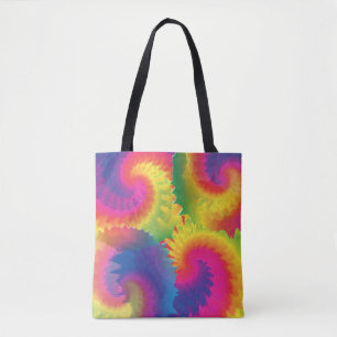 Cooles Regenbogen-Gefärbte Krawatte-Muster Tasche