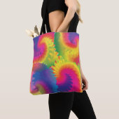 Cooles Regenbogen-Gefärbte Krawatte-Muster Tasche (Von Nahem)