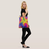 Cooles Regenbogen-Gefärbte Krawatte-Muster Tasche (Am Model)