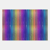 Cooles Regenbogen Wasser Anstrich Tropfen Ästhetis Geschenkpapier Set (Vorderseite)