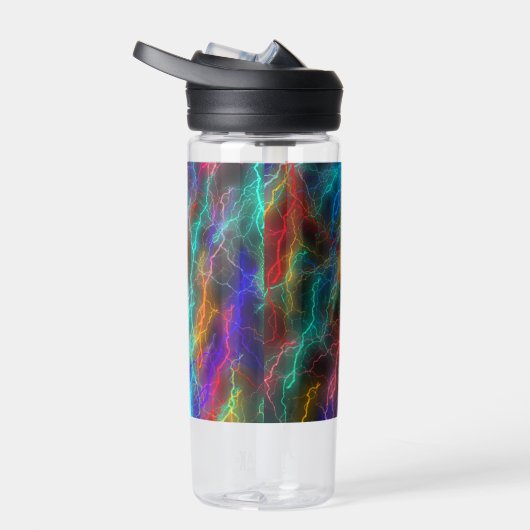 Cooles Regenbogenblitz Trinkflasche (Rechts)