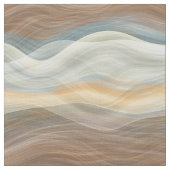 Cooles Retro-Abstraktes Artistisches Wave-Muster Stoff (Nahaufnahme)