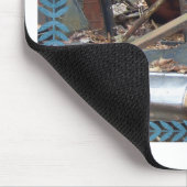 Cooles Retro-Junk-Fahrzeug Mousepad (Ecke)