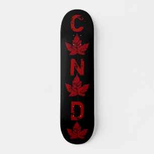 Cooles Retro-Kanada-Skateboard Vintager Ahornleaf Skateboard