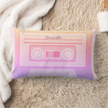 Cooles Retro-Light Pastel Pink 80er 90er Cassette