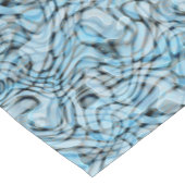 Cooles Retro-Muster für künstlerische Abstrakte Wa Kurzer Tischläufer (Ecke)