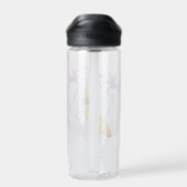 Cooles Retro-Party Trinkflasche (Rückseite)