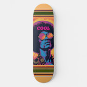Cooles/Retro Skateboard (Vorderseite)