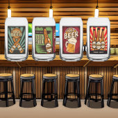 Cooles Retro-Vintages Bier Dosenglas