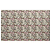 Cooles Retromuster in der Küche Handgezeichnete Ku Stoff (Fat Quarter (45,7 x 55,9 cm))