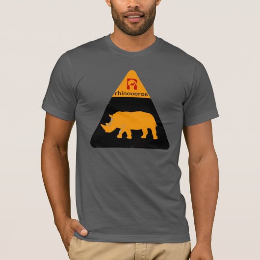 cooles Rhinostier T-Shirt (Vorderseite)