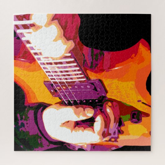 Cooles Rock and Roll Thema Puzzle (Vertikal)