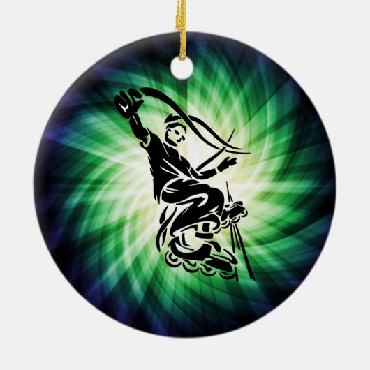 Cooles Rollerblade Keramikornament (Hinten)