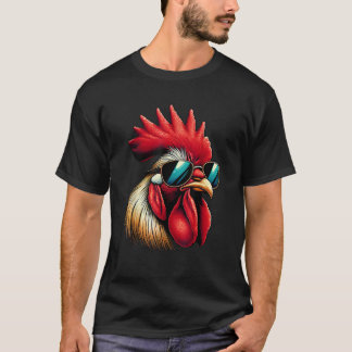 Cooles Roosterdesign für Männer Frauen Kinder Hühn T-Shirt