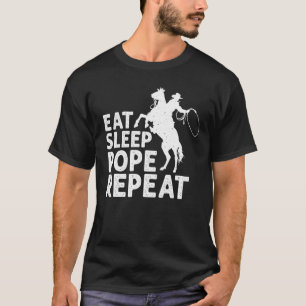 Cooles Roping für Damen Bull Rider Cowboy Zugang T-Shirt