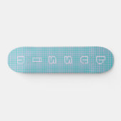 Cooles rosa Bussin Skateboard für Anfänger (Horizontal)