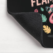 Cooles rosa Flamingo Liebhaber-Geschenk für Männer Mousepad (Ecke)