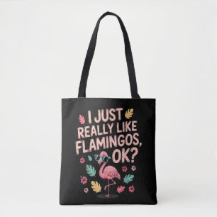 Cooles rosa Flamingo Liebhaber-Geschenk für Männer Tasche