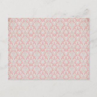 cooles rosa Muster Postkarte