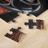 cooles Rotes Auto Puzzle (Seite)