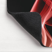 Cooles rotes Raumpad Mousepad (Ecke)