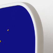 Cooles Royal Blue Outer Space farbenfrohe Orbit Ri Pickleball Schläger (Linke Seite)