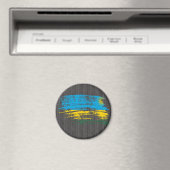 Cooles ruandisches Flaggendesign Magnet (In Situ (Geschirrspüler))